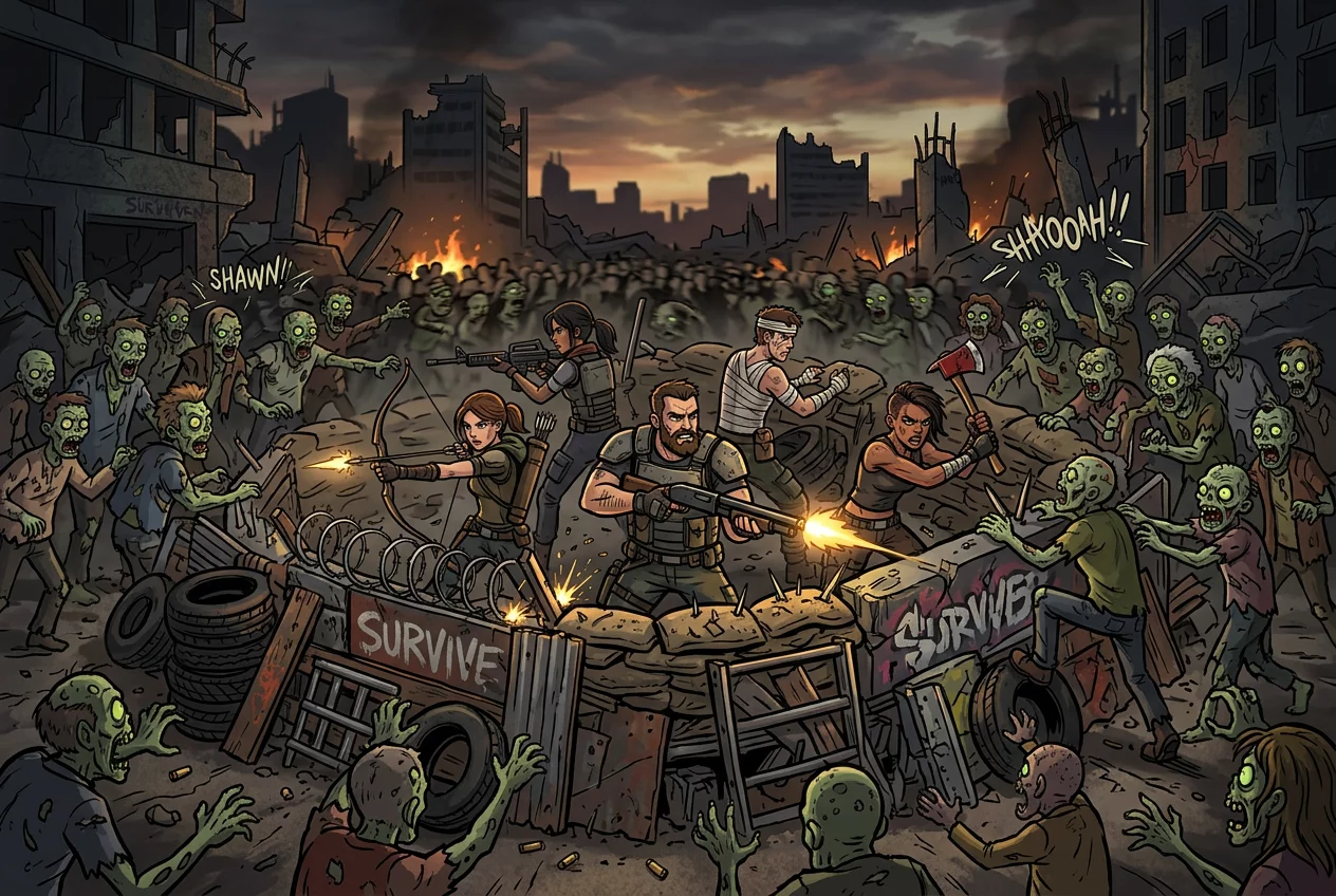 Biozombie Outbreak Survival