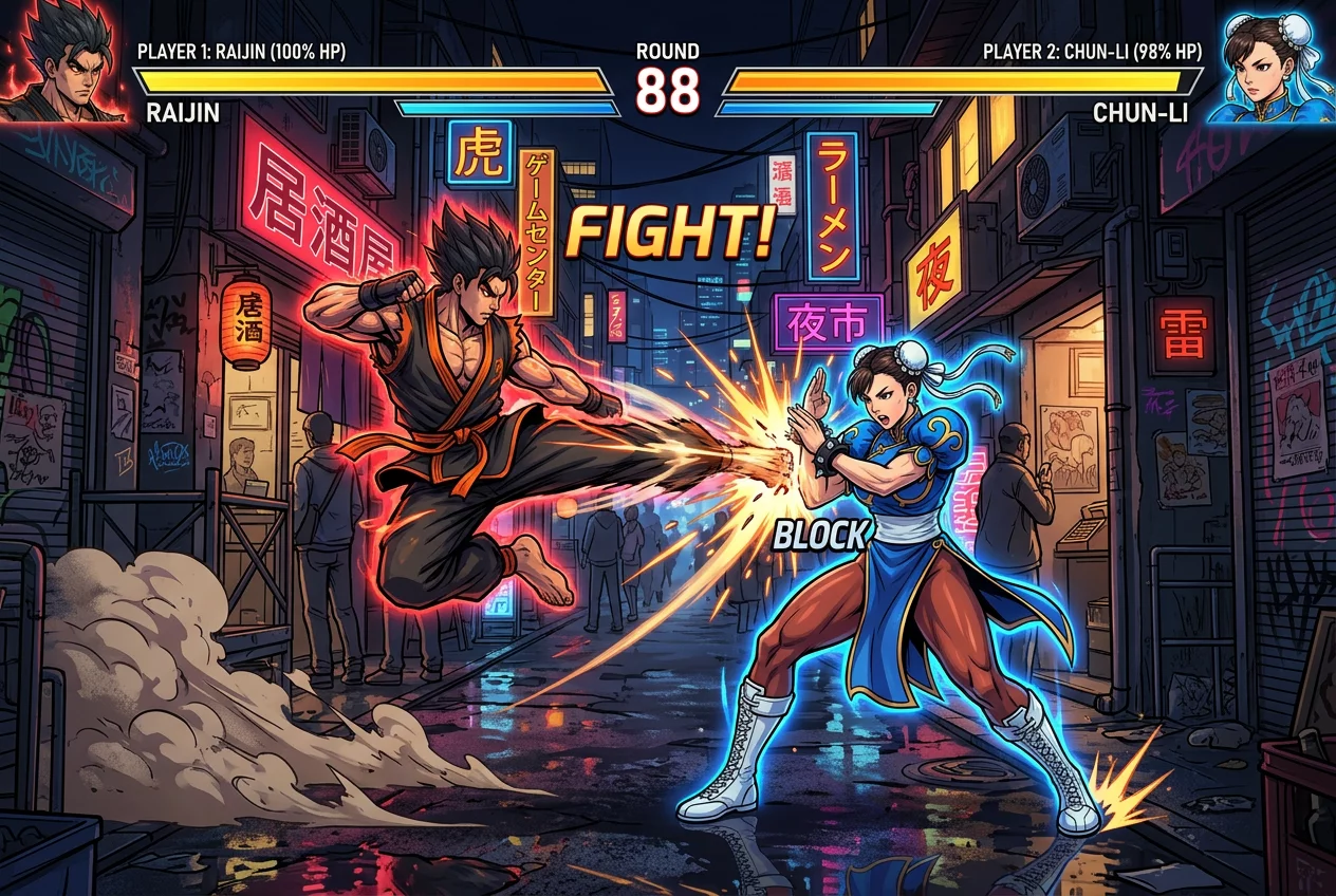 Street Shadow Classic Fighter Brawl