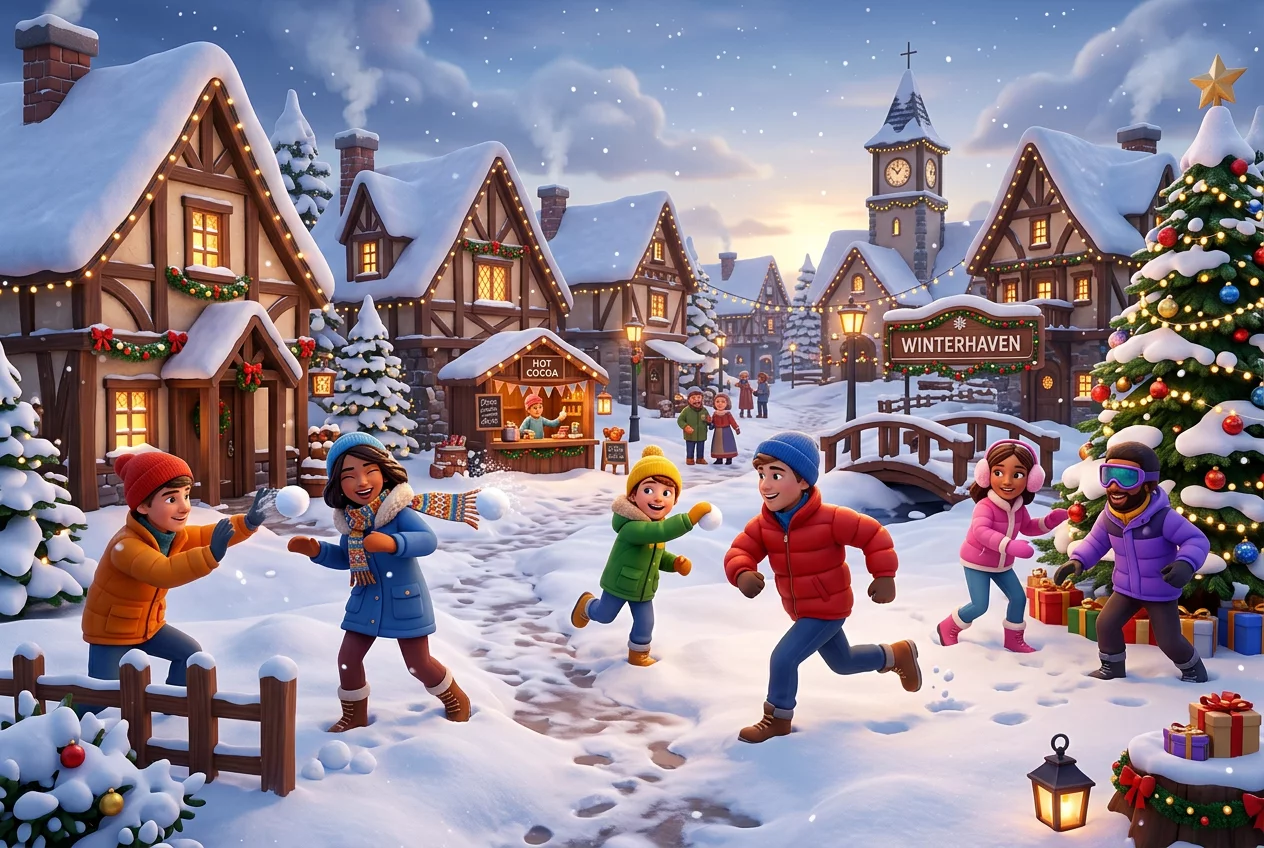 Winter Clash 3D Game Combat
